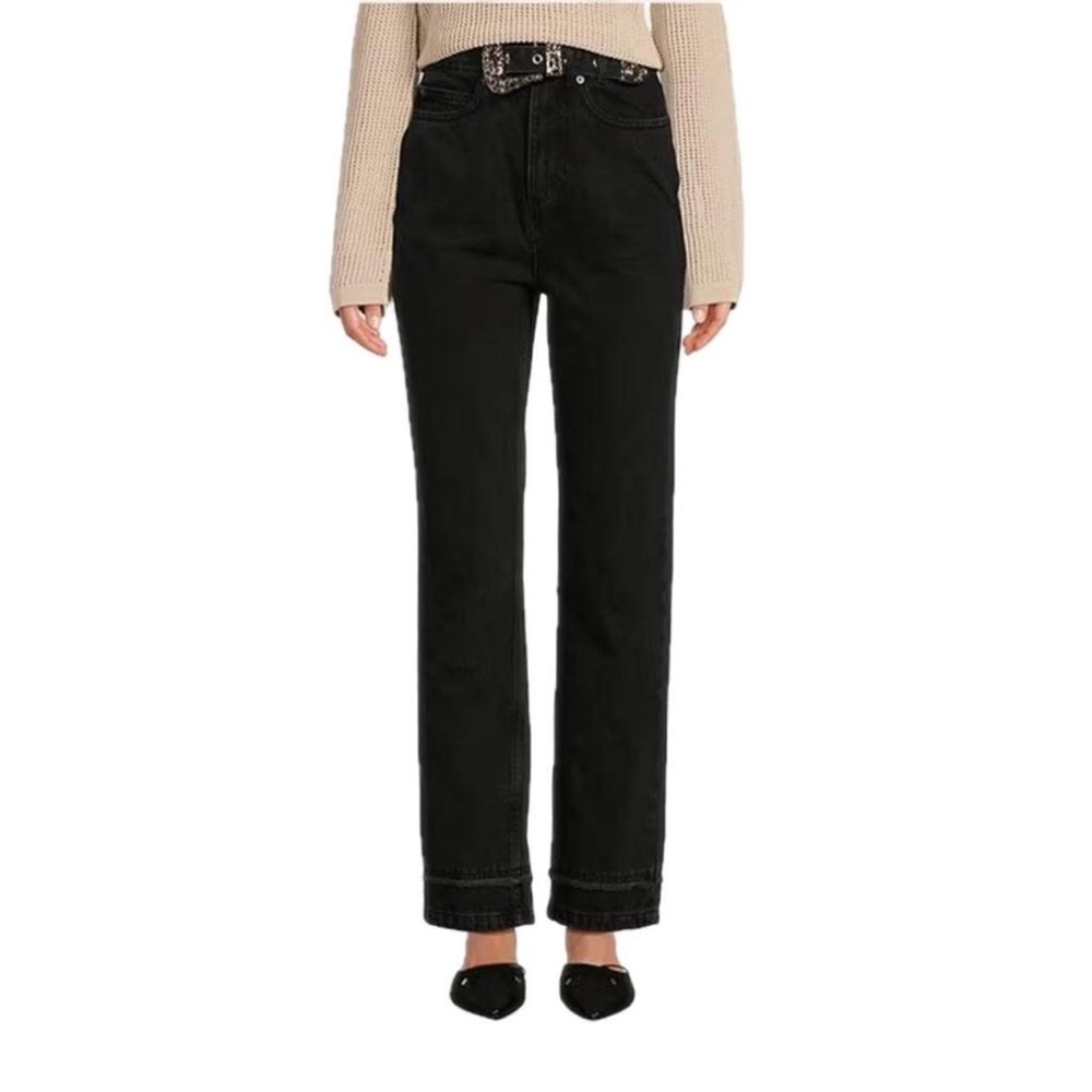 Le' AL.X DENIM BUILT-IN WESTERN BELT